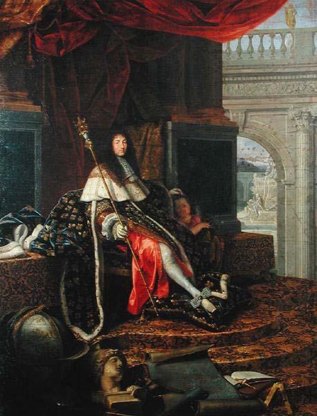 Henri Testelin Portrait of Louis XIV of France Sweden oil painting art